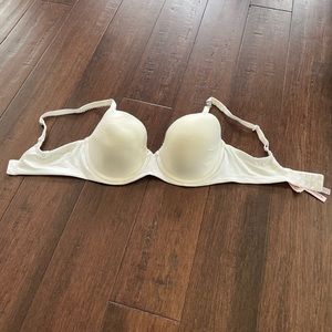 Body by Victoria Lightly Lined Demi Bra White size 34dd
